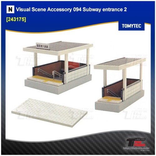 TOMYTEC 243175 Visual Scene Accessory 094 Subway entrance 2