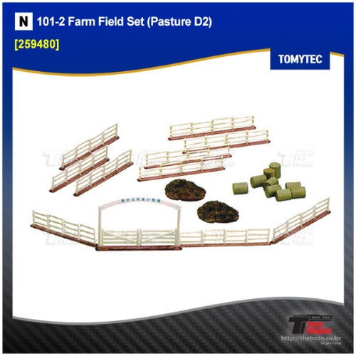 TOMYTEC 259480 101-2 Farm Field Set (Pasture D2)