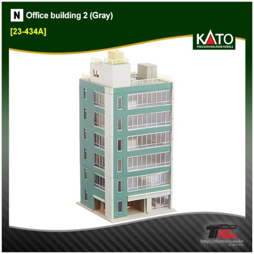 KATO 23-434A Office building 2 (Gray)
