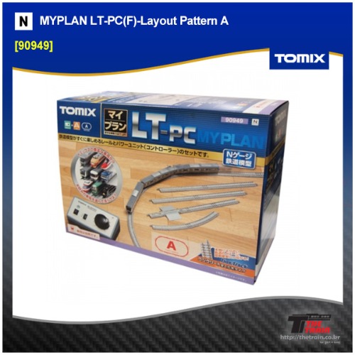 TOMIX 90949 MYPLAN LT-PC(F)-Layout Pattern A