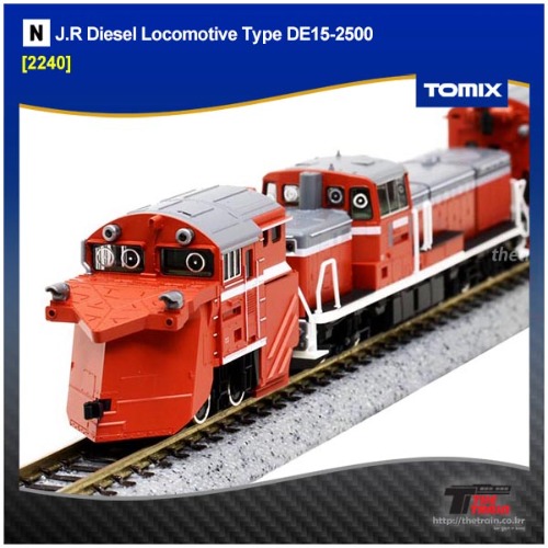 TOMIX 2240 J.R Diesel Locomotive Type DE15-2500