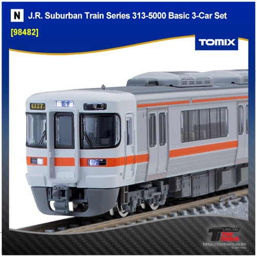 TOMIX 98482 J.R. Suburban Train Series 313-5000 Standard Set (Basic 3Car Set)