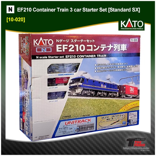 KATO 10-020 EF210 Container Train 3 car Starter Set [Standard SX]