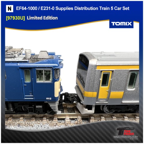 TOMIX 97930U J.R. EF64-1000 / E231-0 Supplies Distribution Train Set (중고)