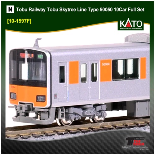 KATO 10-1597F Tobu Railway Tobu Skytree Line Type 50050 10Car Full Set
