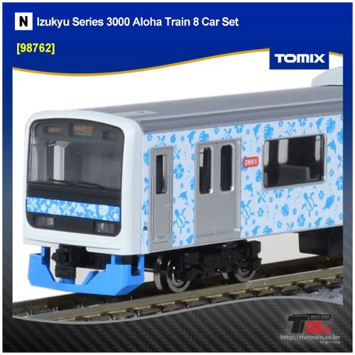 TOMIX 98762. Izukyu Series 3000 Aloha Train 8 Car Set