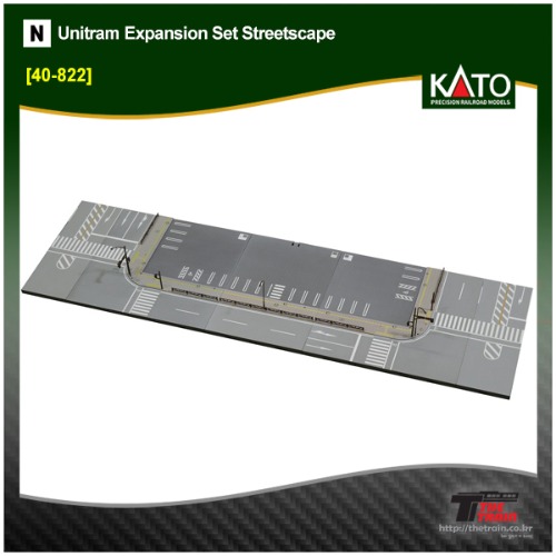 KATO 40-822 Unitram Expansion Set Streetscape