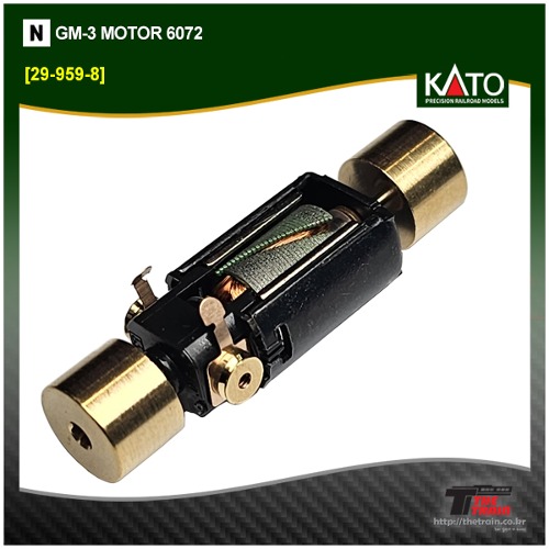 KATO 29-959-8 GM-3 Motor 6072