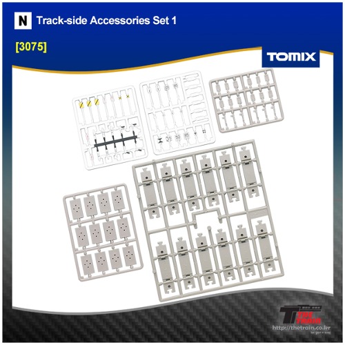 TOMIX 3075 Track-side Accessories Set 1