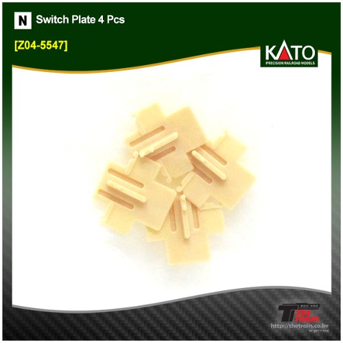 KATO Z04-5547 Switch Plate 4 Pcs