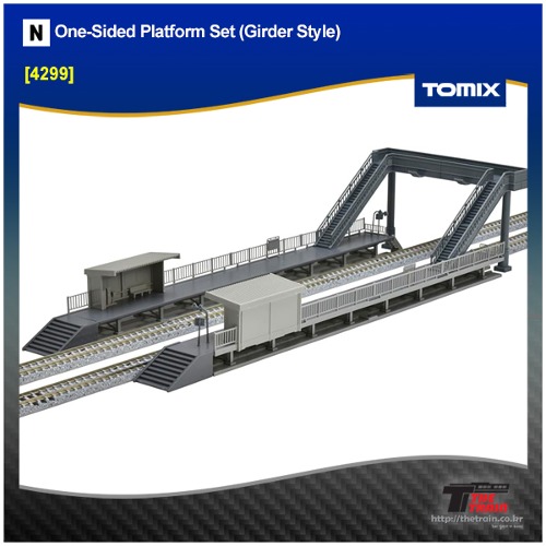 TOMIX 4299 One-Sided Platform Set (Girder Style)