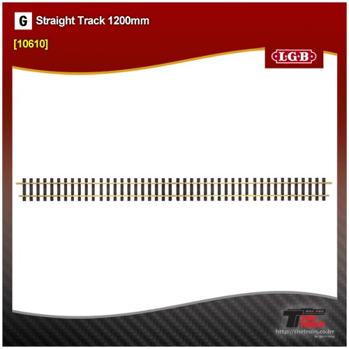 L10610 Straight Track- 1,200 mm / 47-1/4