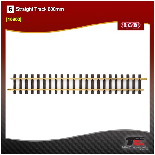 L10600 Straight Track - 600 mm / 23-5/8