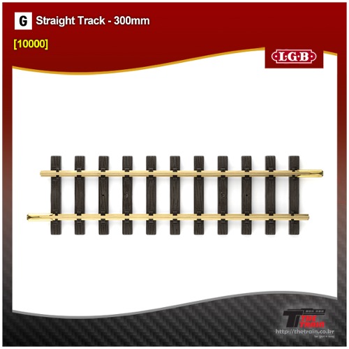 L10000 Straight Track - 300 mm / 11-13/16