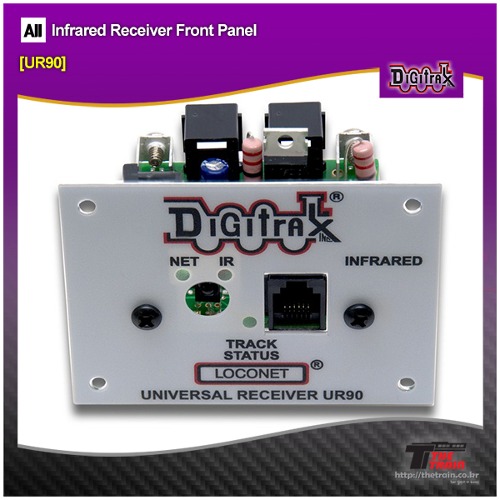 Digitrax UR90 Infrared Receiver Front Panel