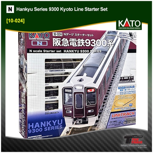 KATO 10-024 Hankyu Series 9300 Kyoto Line Starter Set [Standard SX]