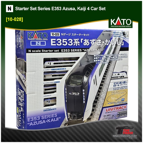 KATO 10-028 Starter Set Series E353 Azusa, Kaiji 4 Car Set
