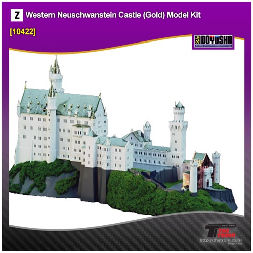 Doyusha 10422 Western Neuschwanstein Castle (Gold) Model Kit