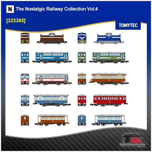TOMYTEC 323365 The Nostalgic Railway Collection Vol.4