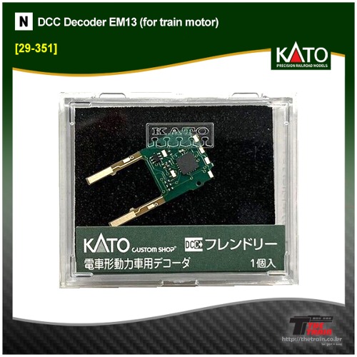 KATO 29-351 EM13 DCC Decoder  (for Motor Car)