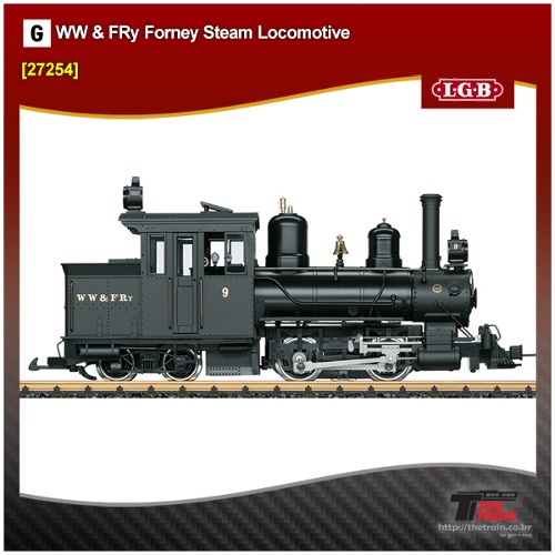 L27254 WW &amp; FRy Forney Steam Locomotive