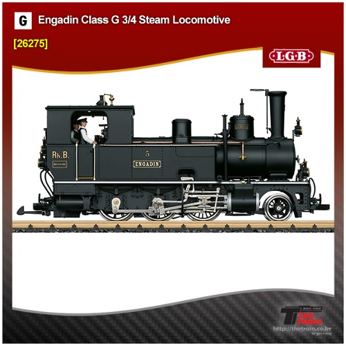 L26275 Engadin Class G 3/4 Steam Locomotive