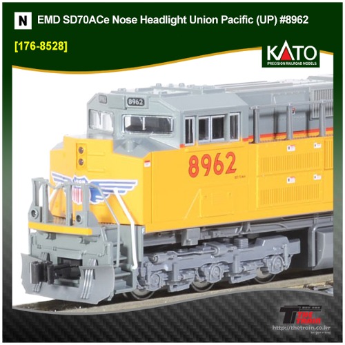 KATO 176-8528 EMD SD70ACe Nose Headlight Union Pacific (UP) #8962