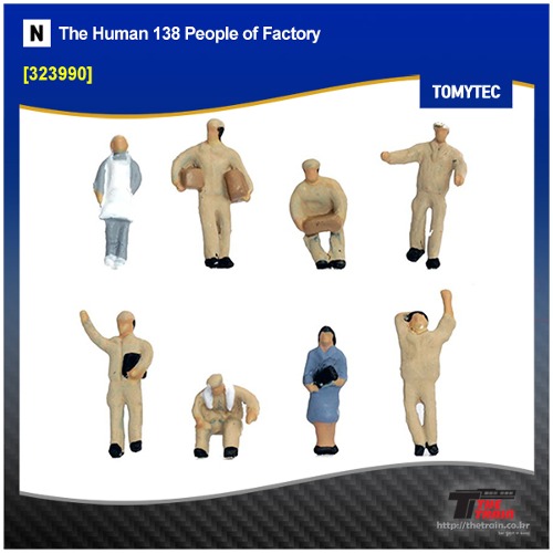 TOMYTEC 323990 The Human 138 People of Factory