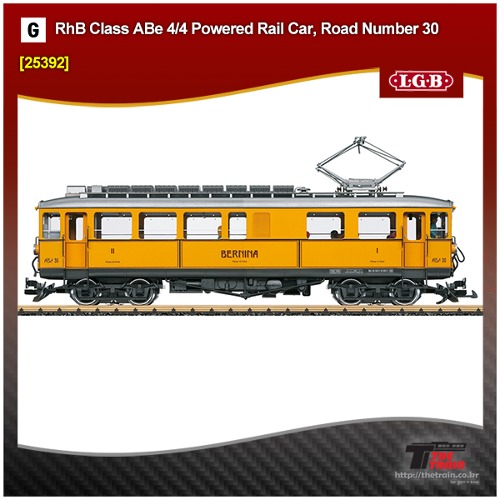 L25392 RhB Class ABe 4/4 Powered Rail Car, Road Number 30