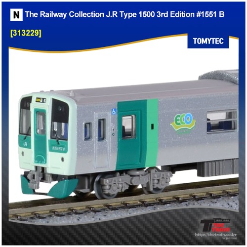 TOMYTEC 313229 The Railway Collection J.R Type 1500  3rd Edition #1551 B