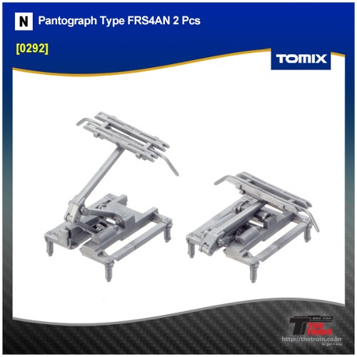 TOMIX 0292 Pantograph Type FRS4AN 2 Pcs