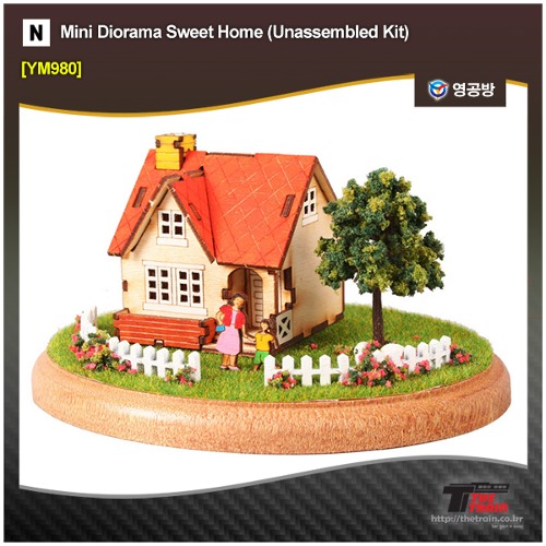 YG YM980 Mini Diorama Sweet Home (Unassembled Kit)