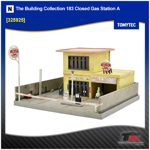 TOMYTEC 325925 The Building Collection 183 Closed Gas Station A