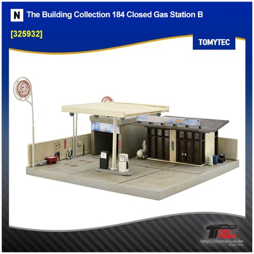 TOMYTEC 325932 The Building Collection 184 Closed Gas Station B