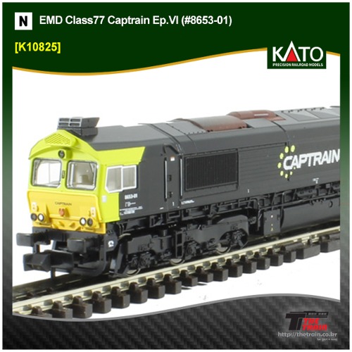 KATO 10825 EMD Class77 Captrain Ep.VI (#8653-01)