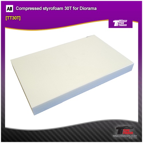 TT30T Compressed styrofoam 30T for Diorama