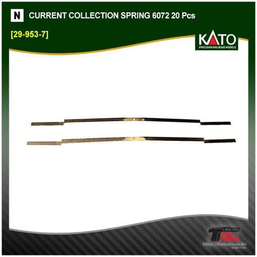 KATO 29-953-7 CURRENT COLLECTION SPRING 6072 20 Pcs
