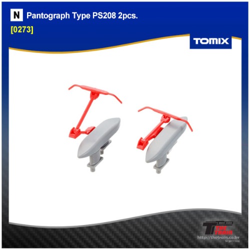 TOMIX 0273 Pantograph Type PS208 2pcs.