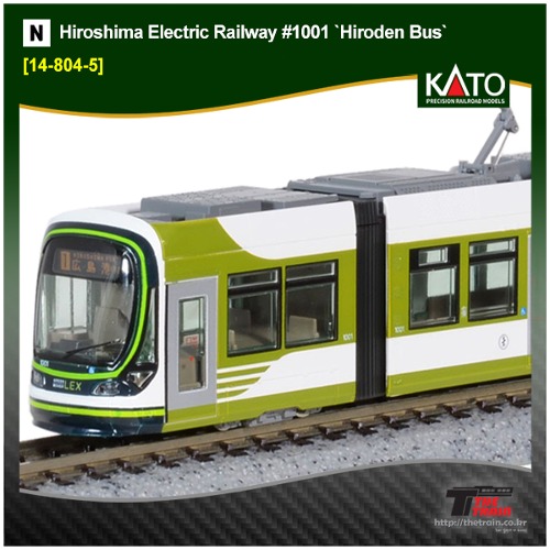 KATO 14-804-5 Hiroshima Electric Railway #1001 `Hiroden Bus`